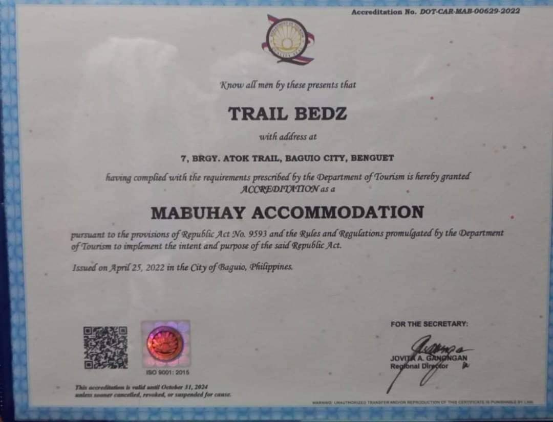 Ferienwohnung Trail Bedz Baguio City Exterior foto